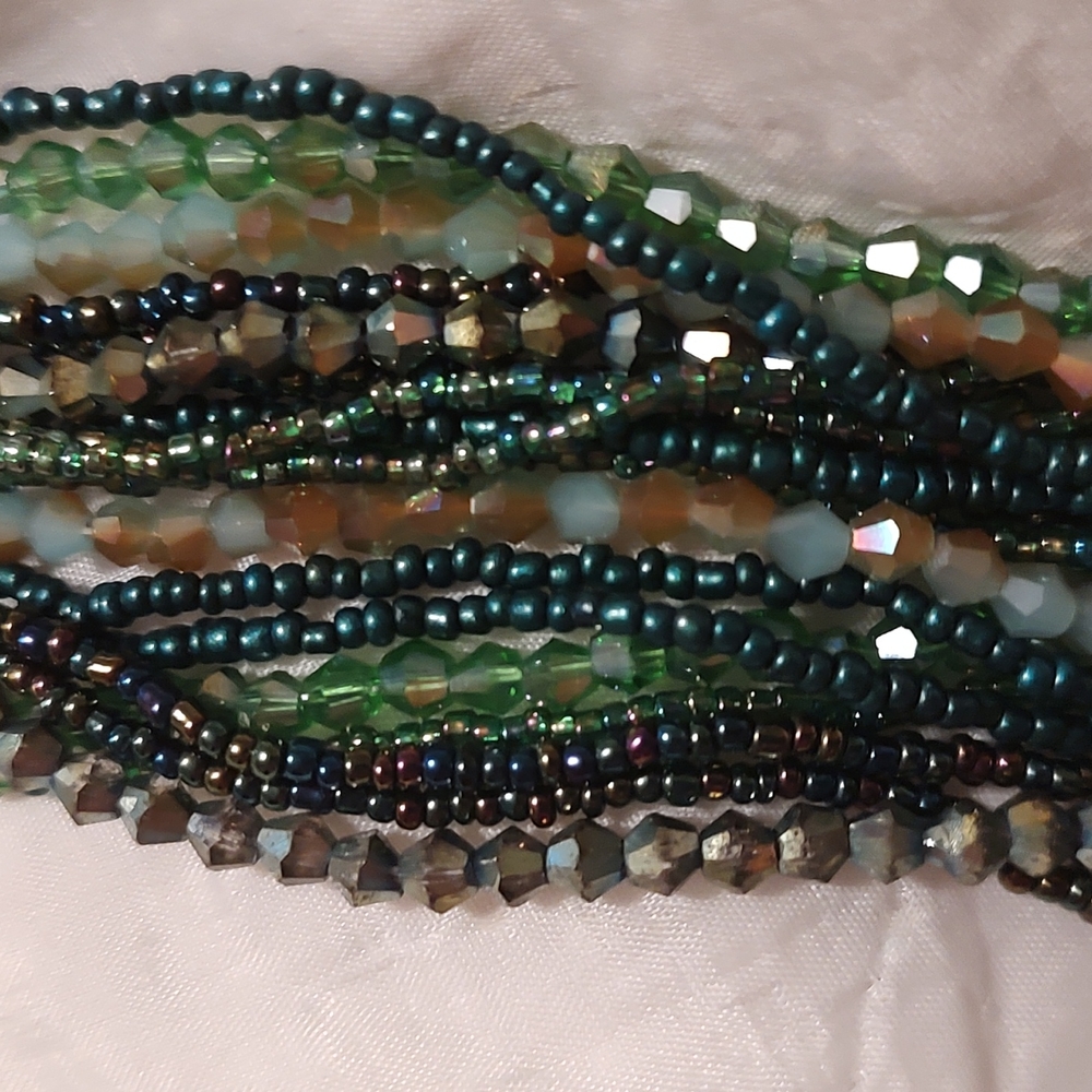 PARK LANE BEADED NECKLACE  AND BRACELET